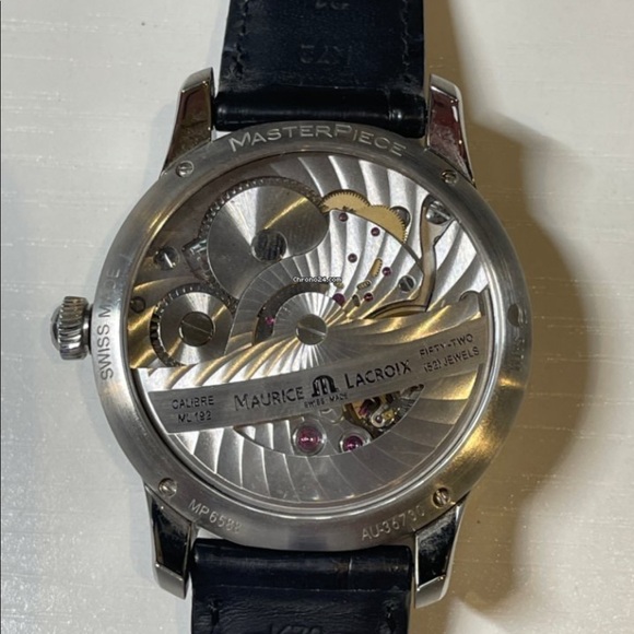 *SOLD* Maurice Lacroix Masterpiece Moonohase Retrograde - Picture 2 of 11